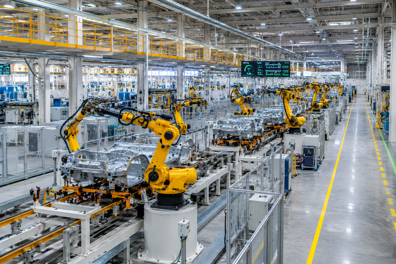 Línea de ensamble automatizada
