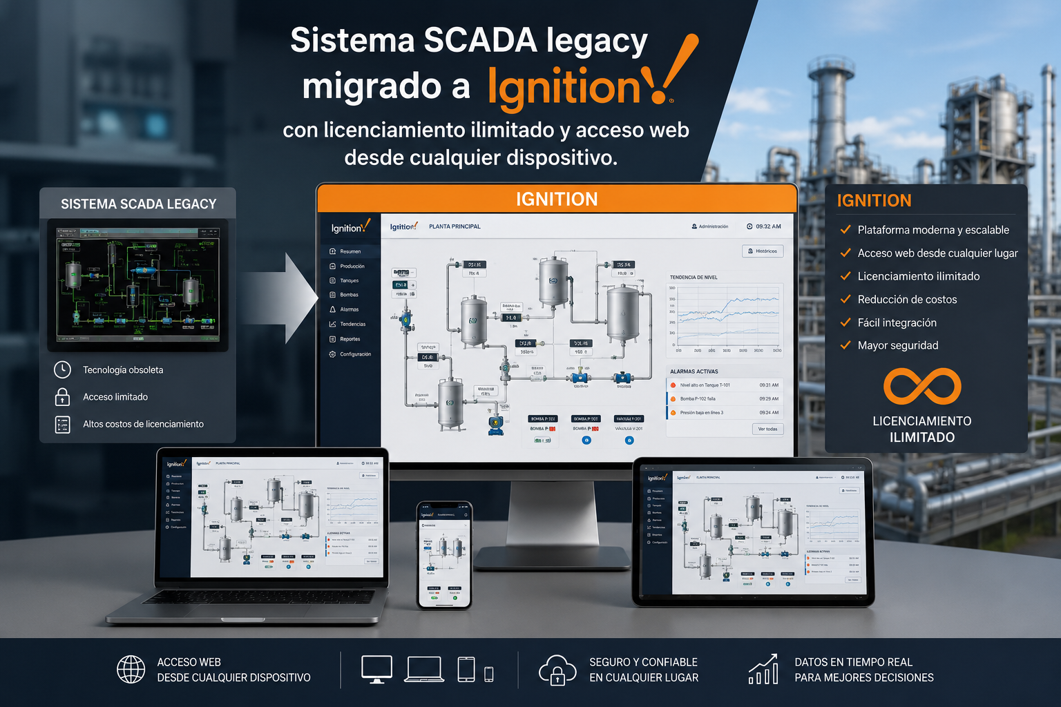 Migración SCADA a Ignition